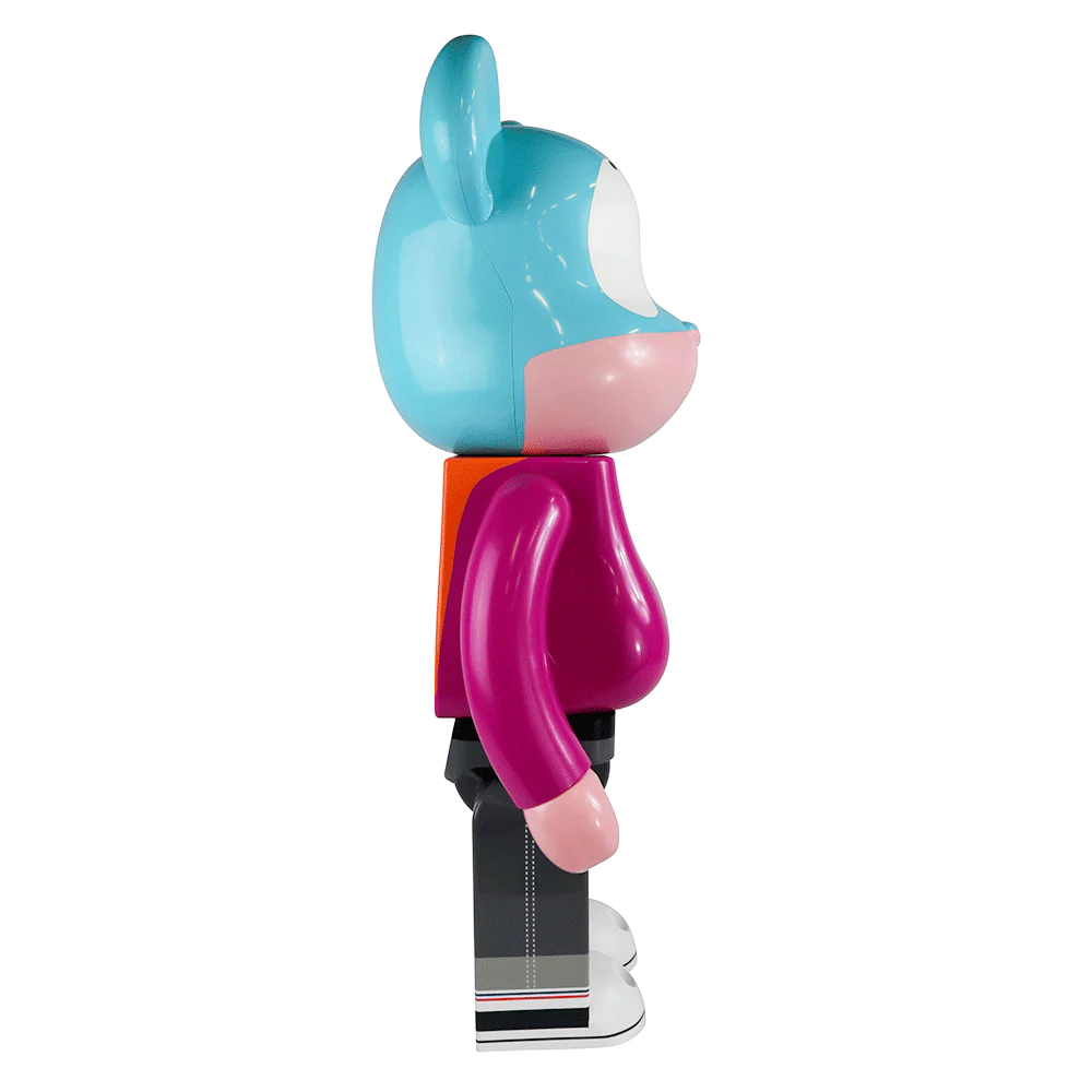 A Be@rbrick of MEDICOM x BLACKRAINBOW x Daniel ARSHAM x
